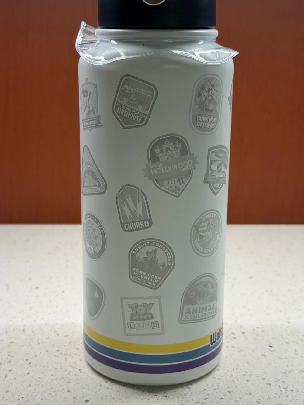 NEW 2026 DISNEY WORLD DISCOVER THE MAGIC PARK ICONS 1 LITER TUMBLER / STICKERS